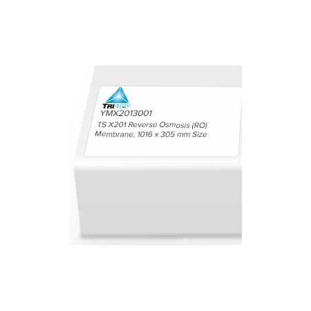 Sterlitech TriSep Flat Sheet Membrane, X201, PA-UREA, RO, 1016 x 305mm, 1/Pk 1124414